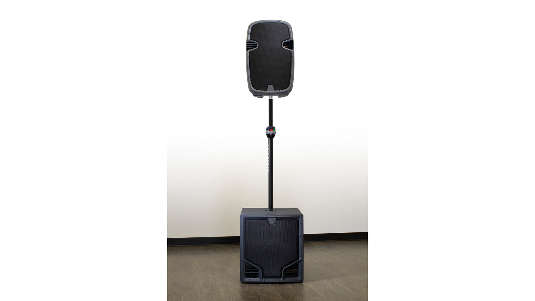 SP-90B TeleLock® Speaker Pole with M20 Threaded Connection and Standard Subwoofer Adapter