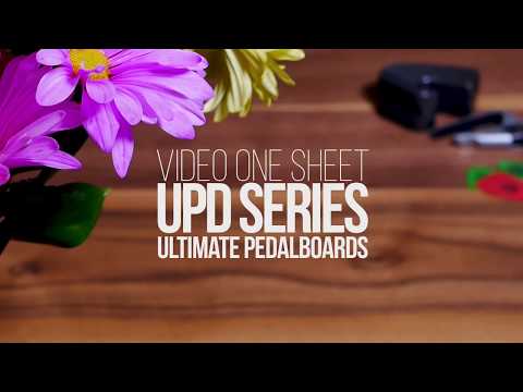 UPD-2412-B 24" x 12.81" Pedalboard