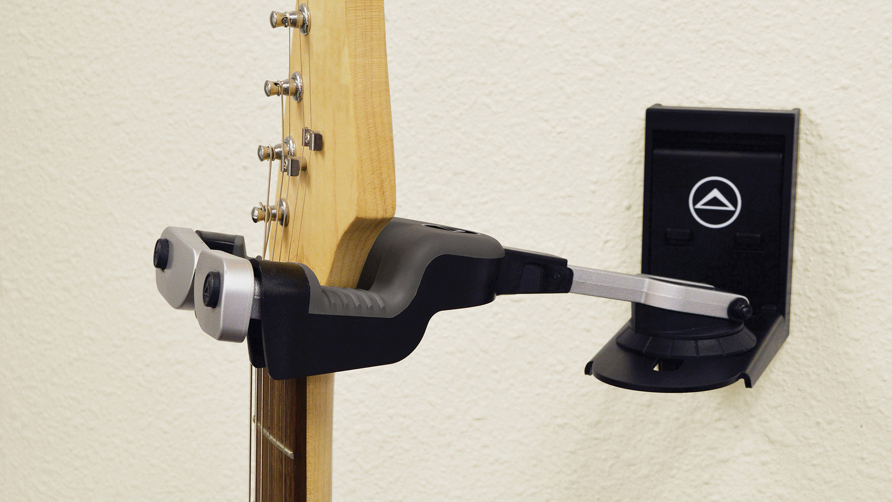Support Mural Pour Guitare GS-10 - Bras Flexibles, Jusqu'à 12 Kg, Universel Pour Guitares, Basses, Ukulélés - 2