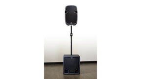 SP-90B TeleLock® Speaker Pole with M20 Threaded Connection and Standard Subwoofer Adapter