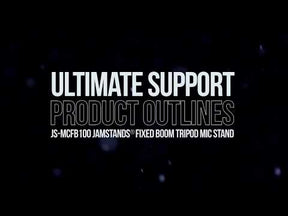 JS-MCFB100 Tripod Mic Stand with Fixed-Length Boom